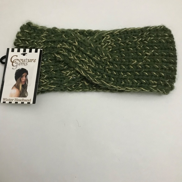 Women’s Headband Green Color One Size - Picture 7 of 7